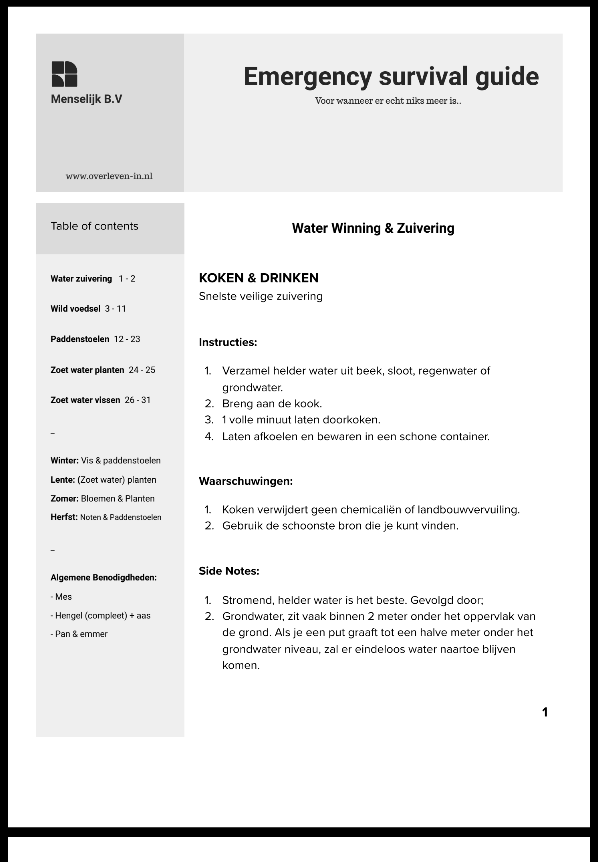 Natuurlijk voedsel in Nederland (pdf)